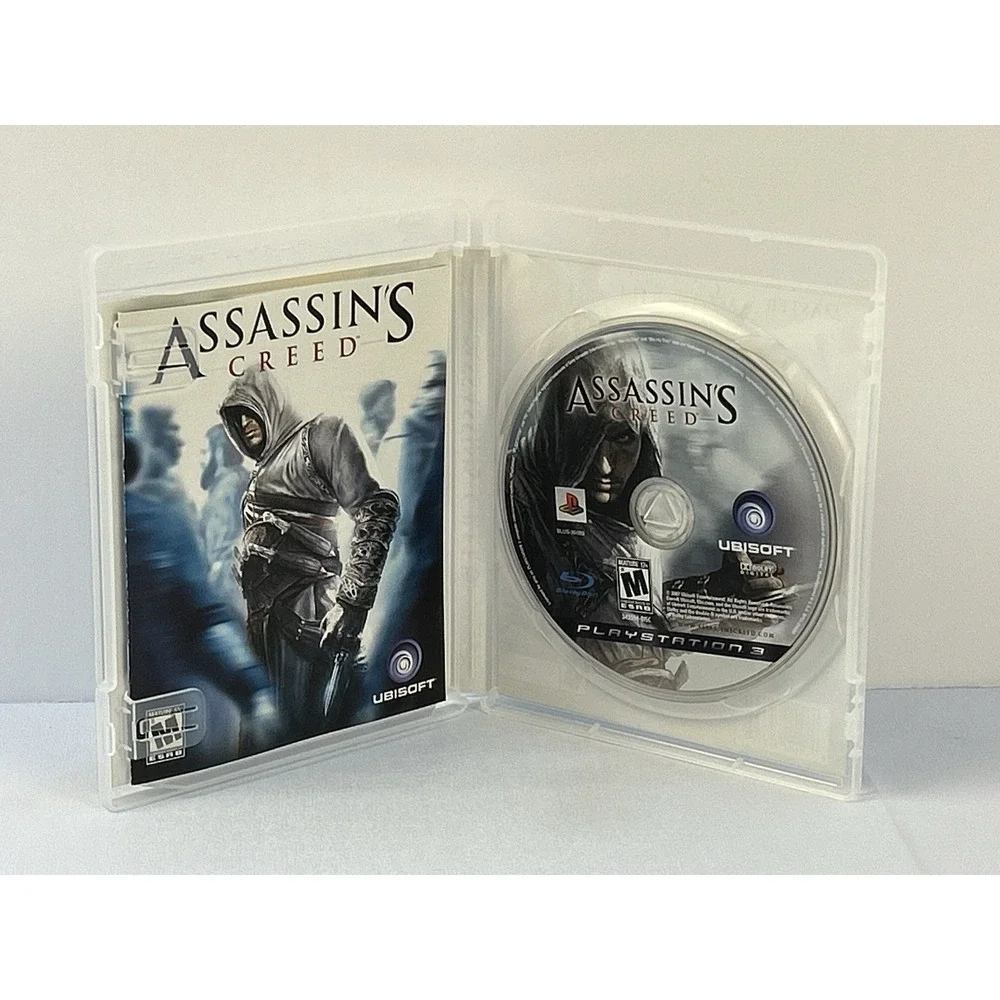 Assassin's Creed PS3 Complete CIB Manual PlayStation 3 Ubisoft Game Untested